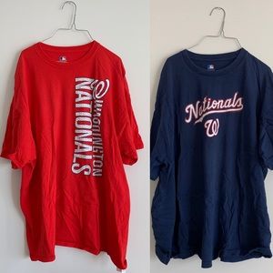 XXL WASHINGTON NATIONALS t-shirt bundle ⭐️⚾️